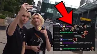 xQc finds his UK Clone in London