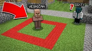PROČ NIKDO NEMŮŽE VSTOUPIT DO ČERVENÉHO ČTVERCE?! | Minecraft