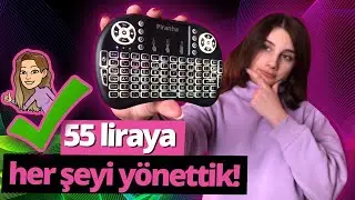 55 liraya her şeyi yöneten Piranha 2385 kablosuz mini klavyeyi inceledik!