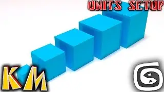 Основы 3d max (3ds max с нуля) Units Setup