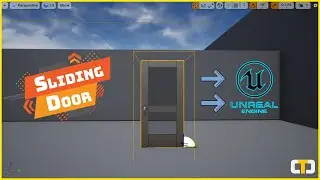 How To Make A Sliding Door | UE4 Tutorial