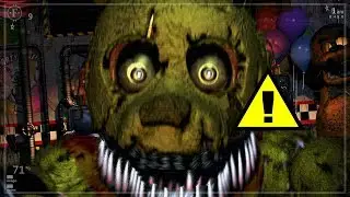 Nightmare springtrap jumpscare in Ultimate Custom Night?!