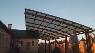 консольный навес