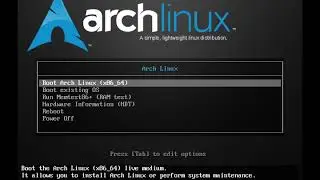 Arch Linux installs fine from archlinux-2017.10.01-x86_64.iso (kernel 4.13.3-1)
