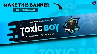 How To Make Free Fire Banner On Pixellab | Gaming Banner Kaise Banaye