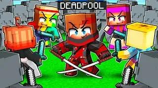 Chasseurs de Super Héros vs DEADPOOL sur Minecraft !