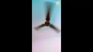 Simple way to spin a slow spinning fan very fast