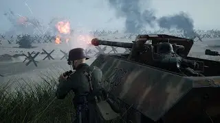 Firepower of the Pak 40 on D-Day - Squad 44 gameplay
