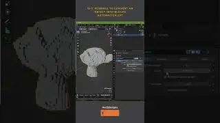 Blender Tip Convert Object Blocks | AR3Designs Daily Blender 3D Tips
