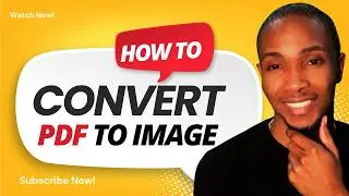 How to Convert PDF to Image