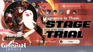 Hu-Tao Stage Trial - Genshin Impact 3.4 #genshinimpact #hutao #hoyoverse #genshinimpactgameplay