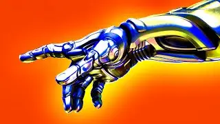 3D Printed Humanoid Bionic Arm - Robotic Arm