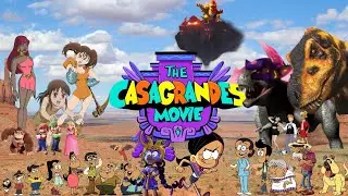 Characters, villains, and goddess-like dinosaur villains of The Casagrandes Movie