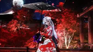 【MMD】改変弱音ハクで【紅一葉】【4K 60fps】