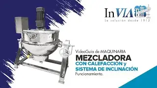 Mezcladora con Calefaccion | Agitación y mezcla de productos alimentarios