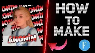HOW TO MAKE LYRİCS LOGO ON MOBİLE!? Pixellab Tutorial