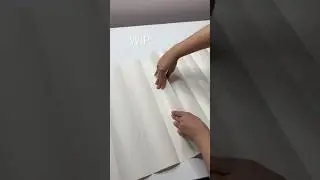 Paper folding work in progress..