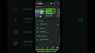 download vidio dan music youtube dengan aplikasi Y music