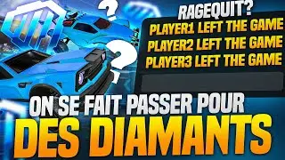 On se fait passer pour des Diamants, ils rage-quits