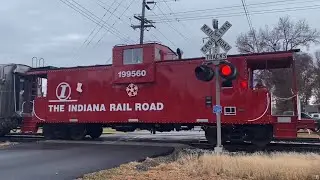 INRD Santa Train - Prairie Street, Robinson, IL
