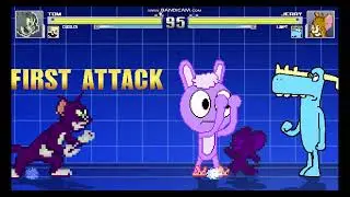 Mugen Tom & Cuddles vs Jerry & Lumpy
