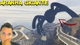 GTA V ONLINE - A CORRIDA COM UMA ARANHA ATRAS DE NOS!!