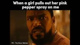 Soldier Boy vs Girl with pepper spray