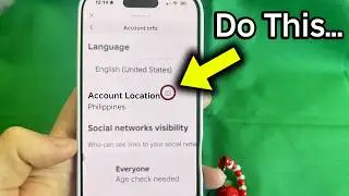 How To CHANGE ACCOUNT LOCATION in ROBLOX... (2026)
