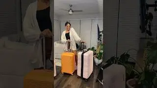 $99 beis luggage dupe with American tourister 🧡