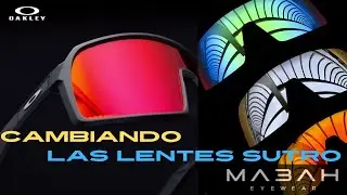 🔥🔥How to change the lenses of my Oakley® Sutro™😎