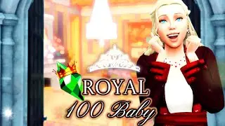 On a un TOUT NOUVEAU CHATEAU (et il est trop BEAU)!! 🤩 |20| ROYAL 100 BABY CHALLENGE👑 | SIMS 4