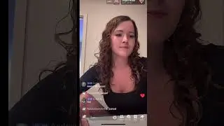 beautiful young tiktoker live stream on tiktok
