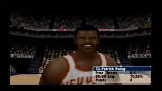 NBA COURTSIDE 2 (Nintendo 64) SACREMENTO KINGS vs NEW YORK KNICKS