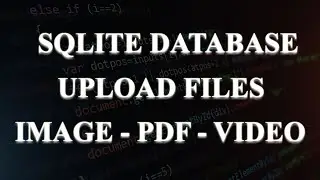 Upload Files with SQLite Database Using Flask | Tamil