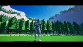 UE5 - Voxel Terrain - Mountain Range