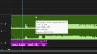 Ducking narration against audio with Premiere Pro 25.5
