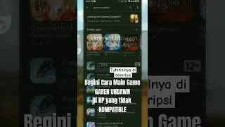 Garena Undawn tidak KOMPATIBLE di android, Coba Cara ini... #garenaundawn #downloadgarenaundanw