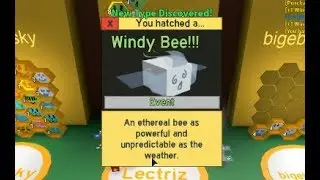 Bee Swarm Simulator - Windy Bee! - Roblox