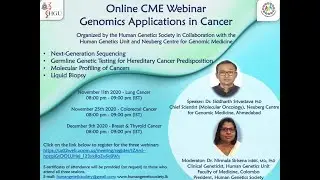 CME Webinar#1 - Genomic Applications in Cancer: MOLECULAR PATHOLOGY OF NON-SMALL CELL LUNG CARCINOMA