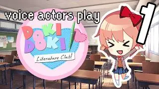 Welcome to the Literature Club! - Voice Actors Play Doki Doki Literature Club Part 1
