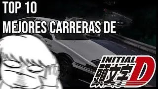 Top 10 Mejores carreras de Initial D (Parte 1)