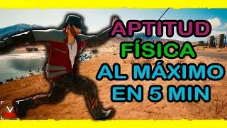 APTITUD FÍSICA🏋️‍♂️💪 al MAXIMO en 5 minutos. | Cyberpunk 2077 | parche 1.31 | por Azton.