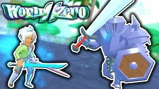 I battled ALL BOSSES to unlock the RAREST ITEM in WORLD ZERO!! (Roblox)