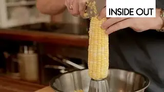 ЛАЙФХАК Как почистить КУКУРУЗУ за 5 минут для салата из КРАБОВЫХ ПАЛОЧЕК.