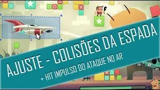 Construct 2/3 - Ajuste das colisões da Espada + HIT Impulso do ataque no AR!