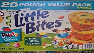Costco Sale Item Review Entenmann's Little Bites Party Cake Muffins Taste Test