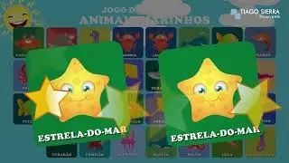 Jogo da Memória - Animais Marinhos