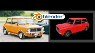 Modelling a Mini for 3D printing in Blender - The end of the build - Part 73