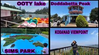 4 Must visit places in OOTY VLOG | Full Details | Ticket Prices | #tourism