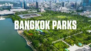 Visiting Bangkoks BEST PARKS | Benchakitti & Lumphini Park ⛲ via the green mile, Bangkok